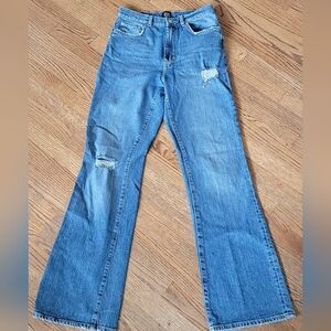 BDG Stretch High-Rise Flare‎ jeans, Size 28